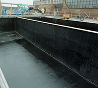 Poxitar Coated Containment Tanks Ready for Final Inspection & Approval NCC